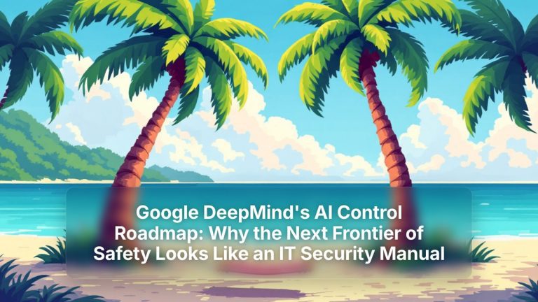 Google DeepMind's AI Control Roadmap: Why the Next Frontier of Safety Looks Like an IT Security Manual — The Prompt Mind