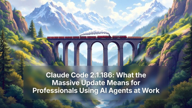 Claude Code 2.1.186: What the Massive Update Means for Professionals Using AI Agents at Work — The Prompt Mind
