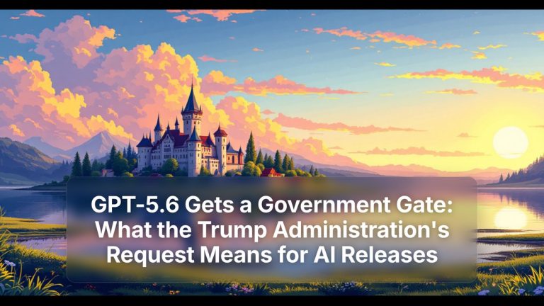 GPT-5.6 Gets a Government Gate: What the Trump Administration's Request Means for AI Releases — The Prompt Mind