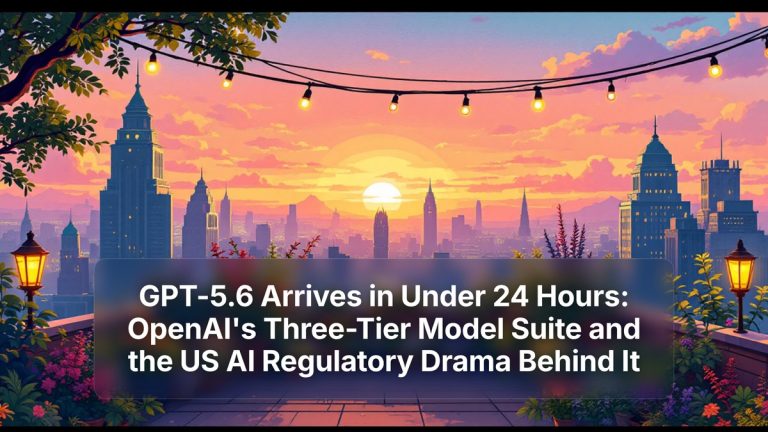GPT-5.6 Arrives in Under 24 Hours: OpenAI's Three-Tier Model Suite and the US AI Regulatory Drama Behind It — The Prompt Mind