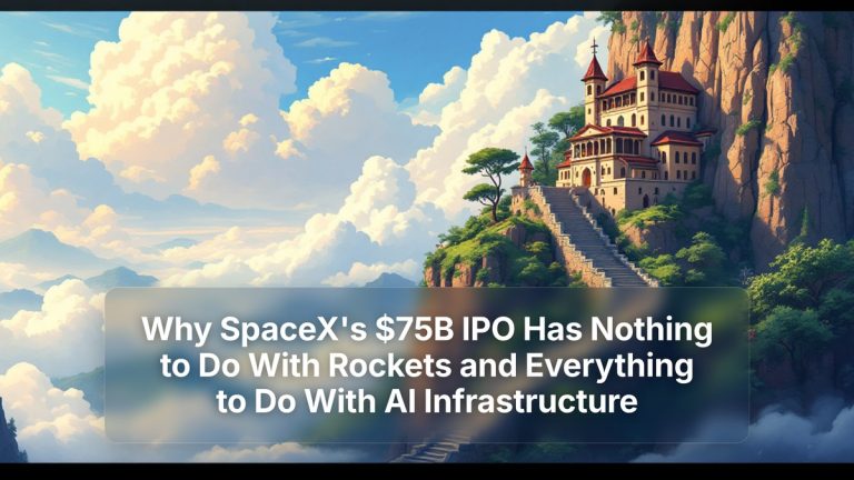 Why SpaceX's $75B IPO Has Nothing to Do With Rockets and Everything to Do With AI Infrastructure — The Prompt Mind