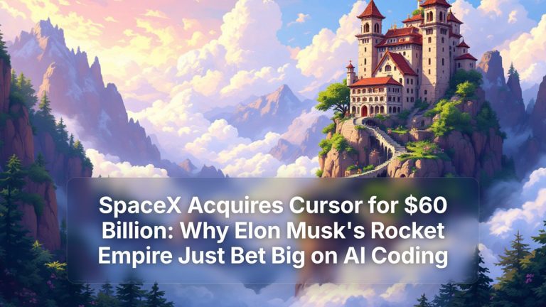 SpaceX Acquires Cursor for $60 Billion: Why Elon Musk's Rocket Empire Just Bet Big on AI Coding — The Prompt Mind