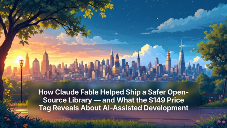 How Claude Fable Helped Ship a Safer Open-Source Library — and What the $149 Price Tag Reveals About AI-Assisted Development — The Prompt Mind