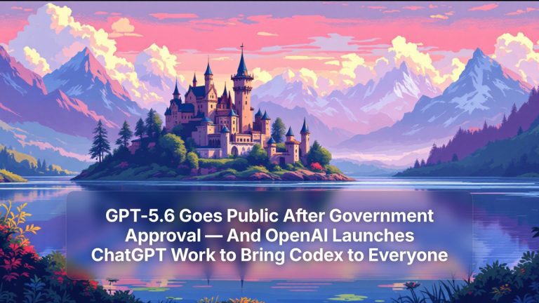 GPT-5.6 Goes Public After Government Approval — And OpenAI Launches ChatGPT Work to Bring Codex to Everyone — The Prompt Mind