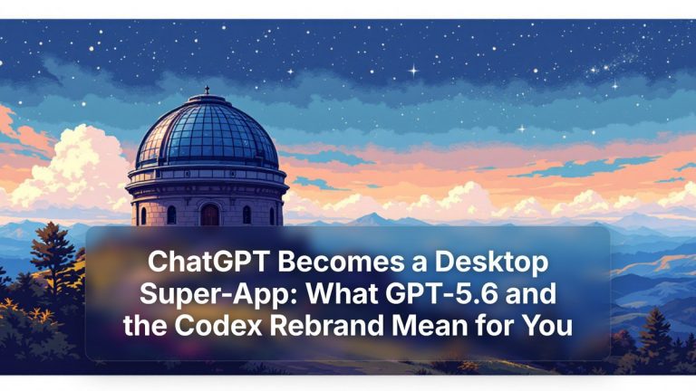 ChatGPT Becomes a Desktop Super-App: What GPT-5.6 and the Codex Rebrand Mean for You — The Prompt Mind