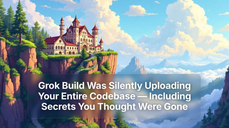 Grok Build Was Silently Uploading Your Entire Codebase — Including Secrets You Thought Were Gone — The Prompt Mind