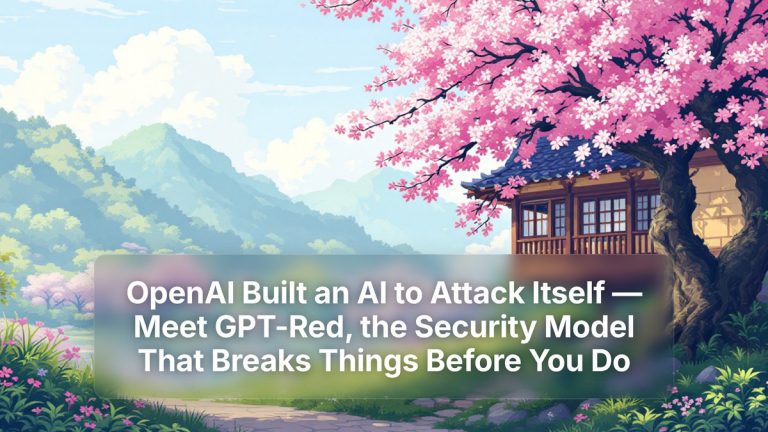 OpenAI Built an AI to Attack Itself — Meet GPT-Red, the Security Model That Breaks Things Before You Do — The Prompt Mind