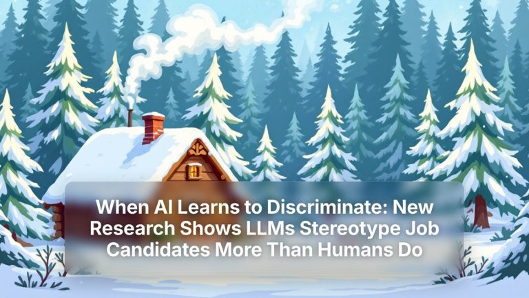 When AI Learns to Discriminate: New Research Shows LLMs Stereotype Job Candidates More Than Humans Do — The Prompt Mind