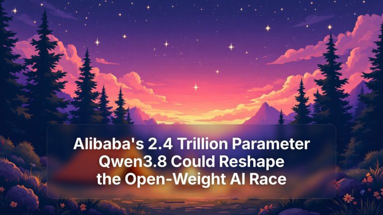 Alibaba's 2.4 Trillion Parameter Qwen3.8 Could Reshape the Open-Weight AI Race — The Prompt Mind