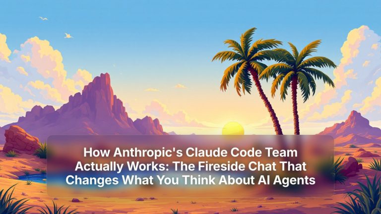 How Anthropic's Claude Code Team Actually Works: The Fireside Chat That Changes What You Think About AI Agents — The Prompt Mind