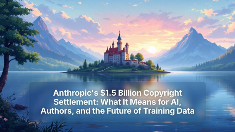 Anthropic's $1.5 Billion Copyright Settlement: What It Means for AI, Authors, and the Future of Training Data — The Prompt Mind