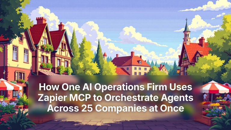 How One AI Operations Firm Uses Zapier MCP to Orchestrate Agents Across 25 Companies at Once — The Prompt Mind
