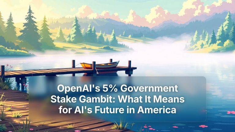 OpenAI's 5% Government Stake Gambit: What It Means for AI's Future in America — The Prompt Mind