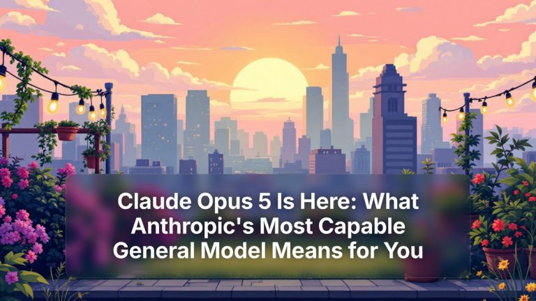 Claude Opus 5 Is Here: What Anthropic's Most Capable General Model Means for You — The Prompt Mind