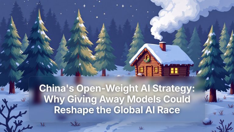 China's Open-Weight AI Strategy: Why Giving Away Models Could Reshape the Global AI Race — The Prompt Mind