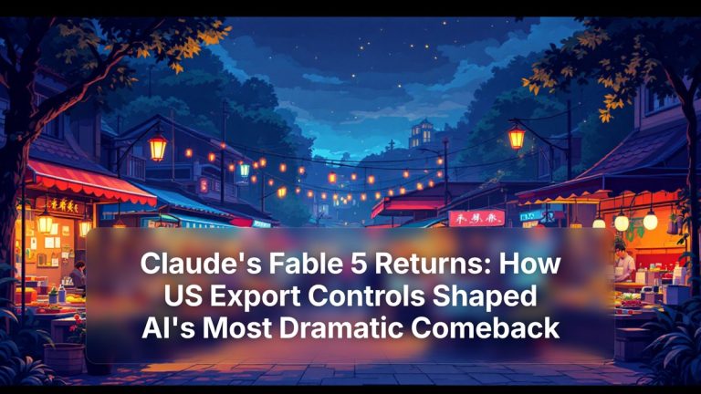 Claude's Fable 5 Returns: How US Export Controls Shaped AI's Most Dramatic Comeback — The Prompt Mind