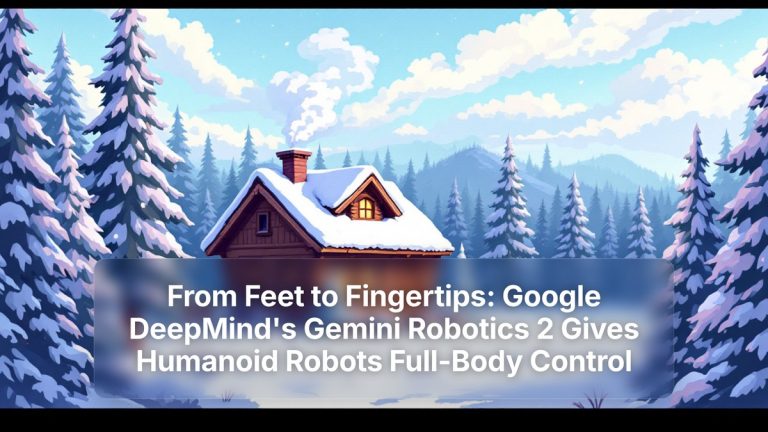 From Feet to Fingertips: Google DeepMind's Gemini Robotics 2 Gives Humanoid Robots Full-Body Control — The Prompt Mind